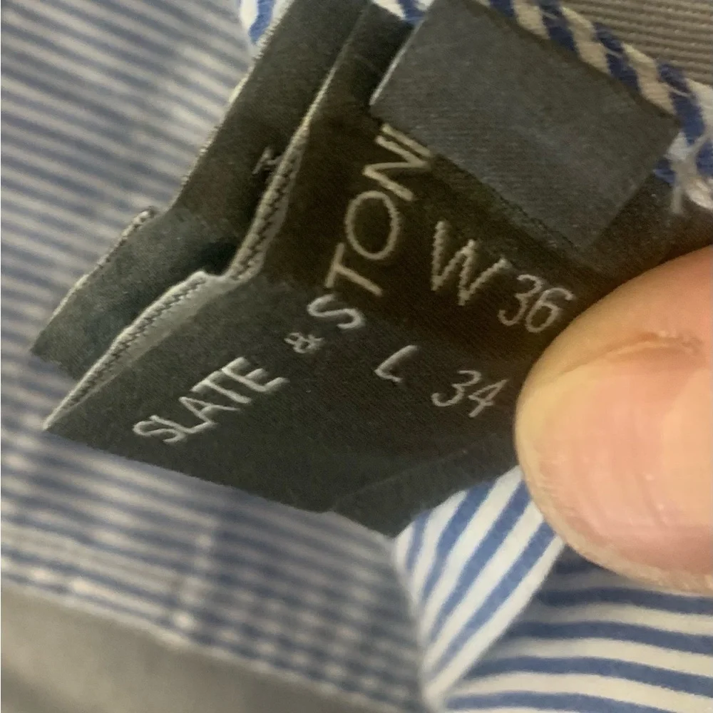 Slate and Stone Men's Light Gray Dress Pants: Eligible $3/25 Bundle!